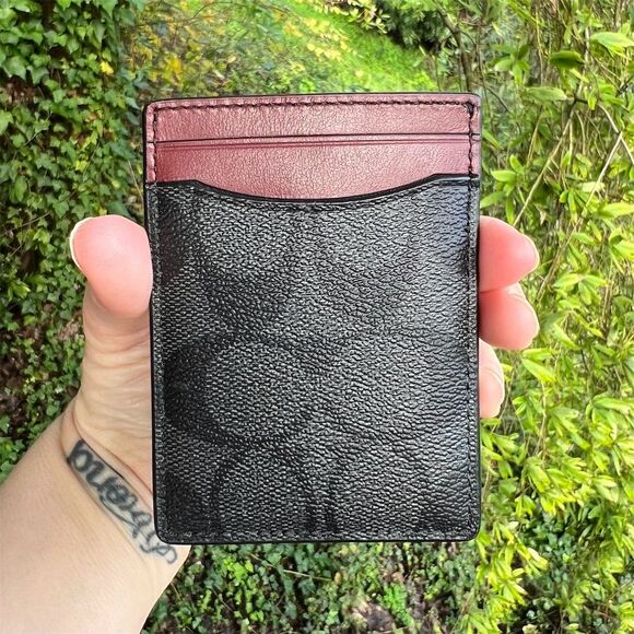 COACH 3-In-1 Card Case Gift Set Multicolor Unisex Accessory CF341 AUTHENTIC - Picture 3 of 8